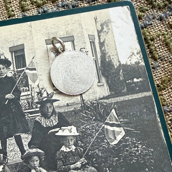 Victorian Father Love Token Charm