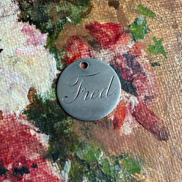 Victorian Fred Love Token Charm