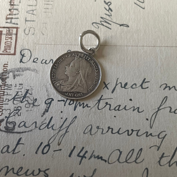 Victorian SM/MS Love Token Charm