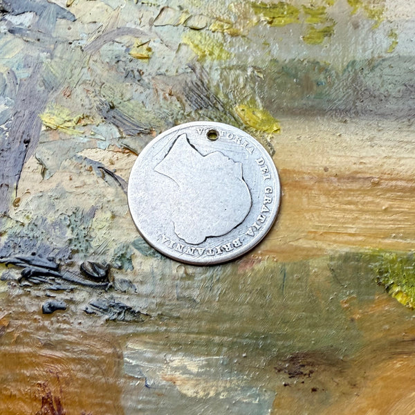 Victorian Bird Love Token Charm