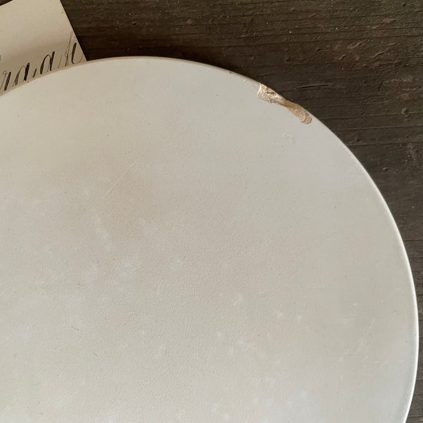 Two Antique Ceramic Plates