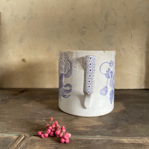 Antique 1840s Floral Cup