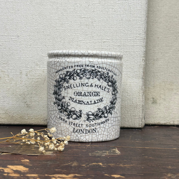 Victorian Snelling & Halls Marmalade Pot