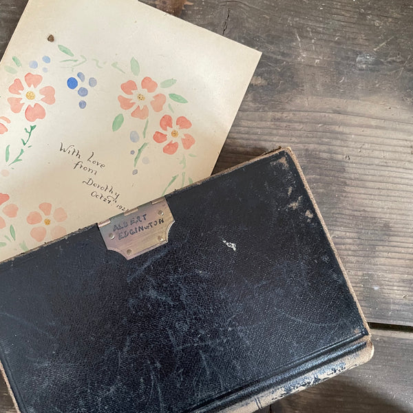 Antique Locked Notebook