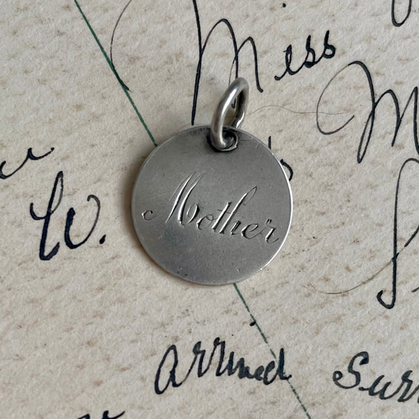 Victorian Mother Love Token Charm