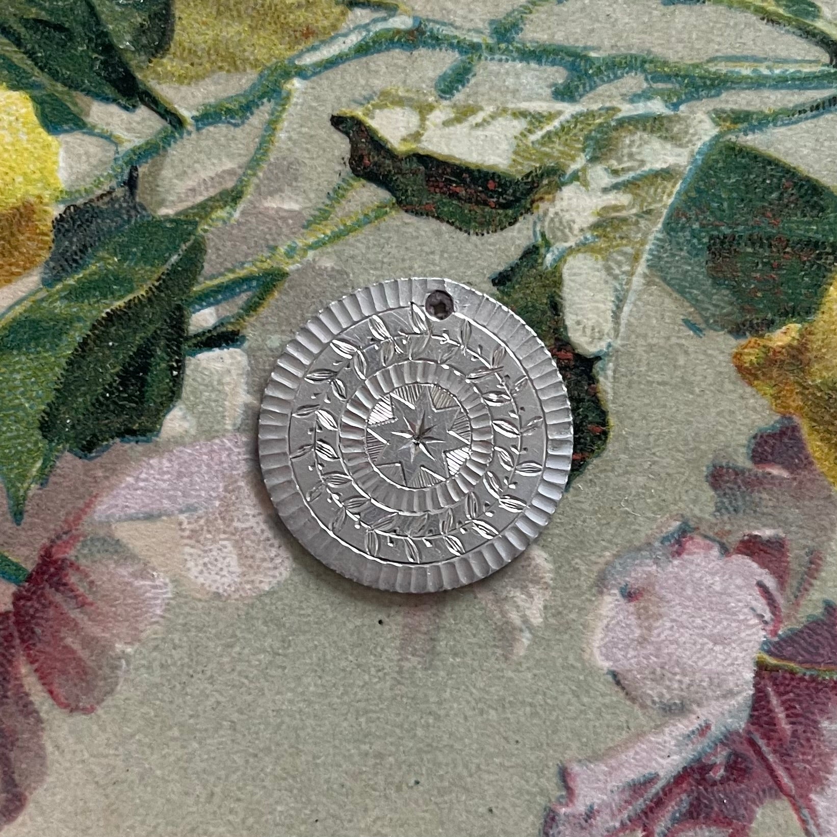 Victorian Star Love Token Charm