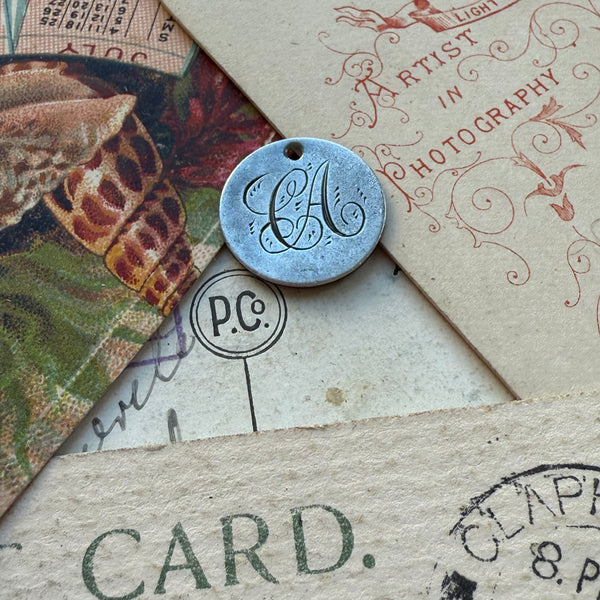 Victorian CA Love Token Charm