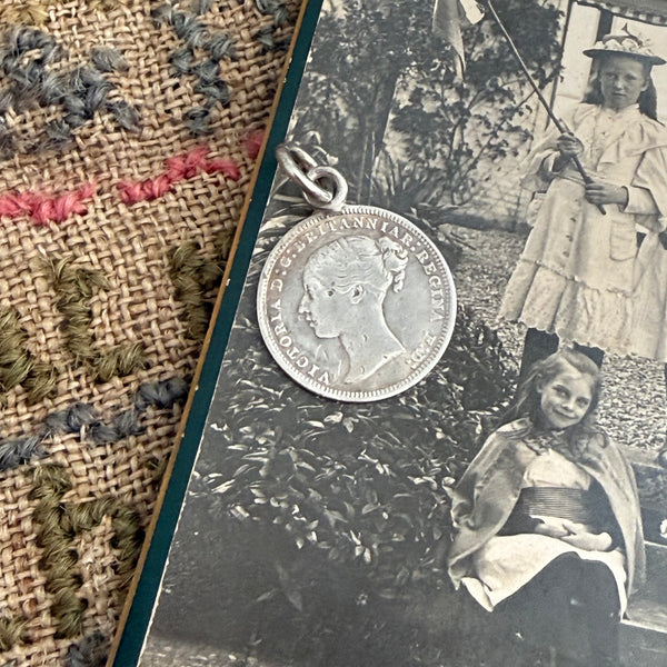 Victorian EDA Love Token Charm