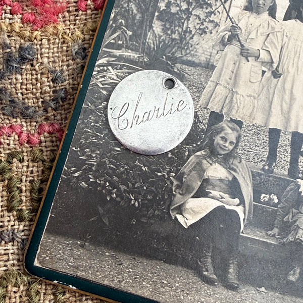 Victorian Charlie Love Token Charm