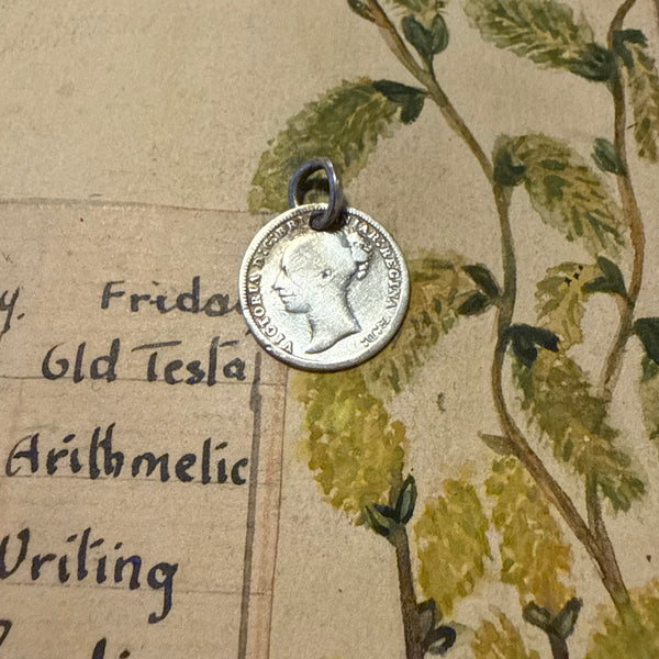 Victorian Hugh Love Token Charm