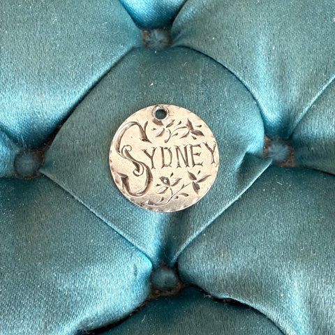 Victorian Sydney Love Token Charm