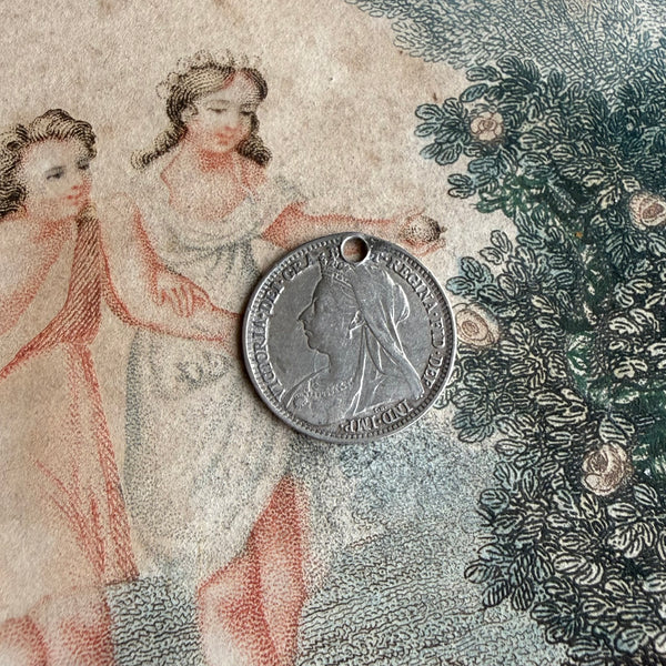 Victorian Lall Love Token Charm