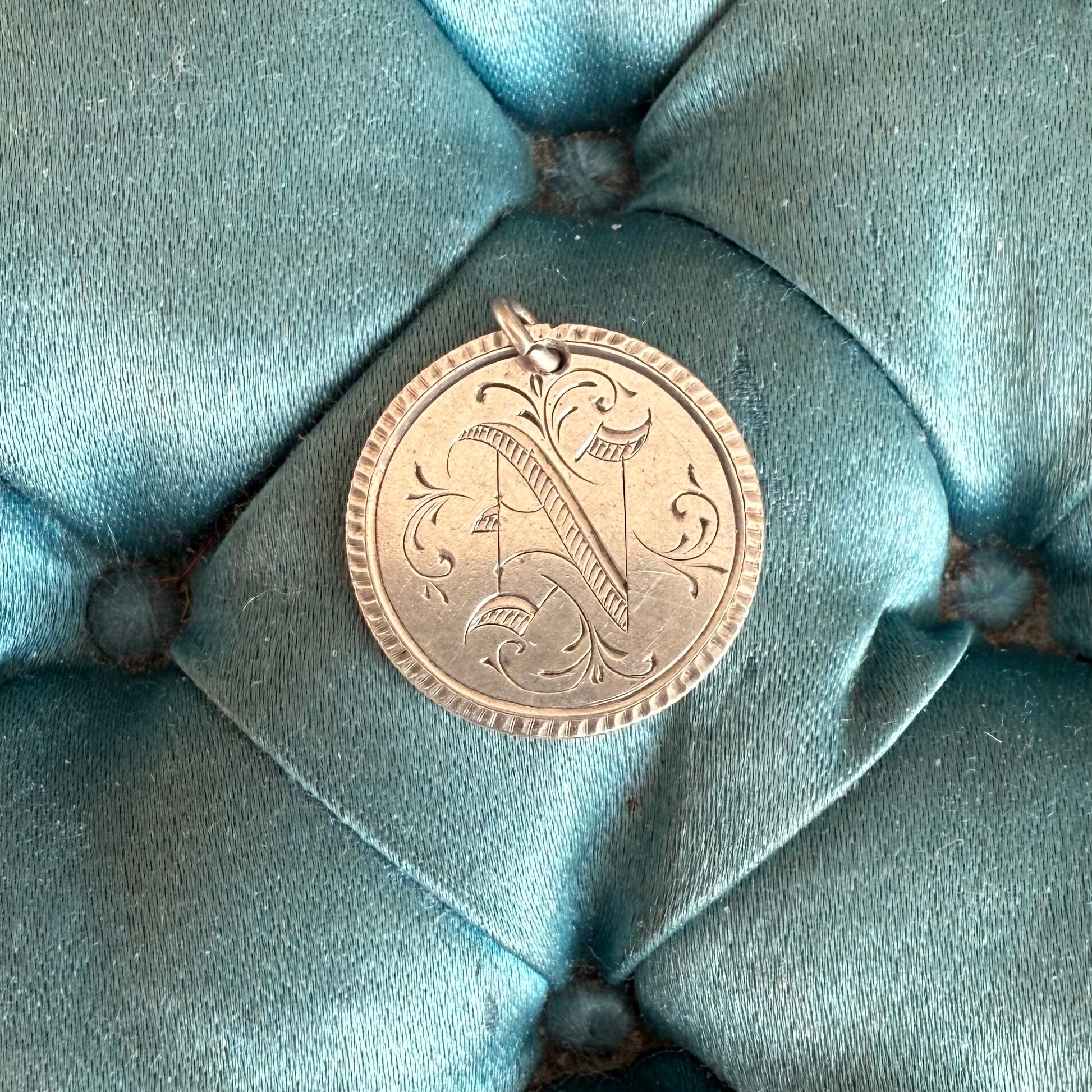 Victorian N/1887 Love Token Charm