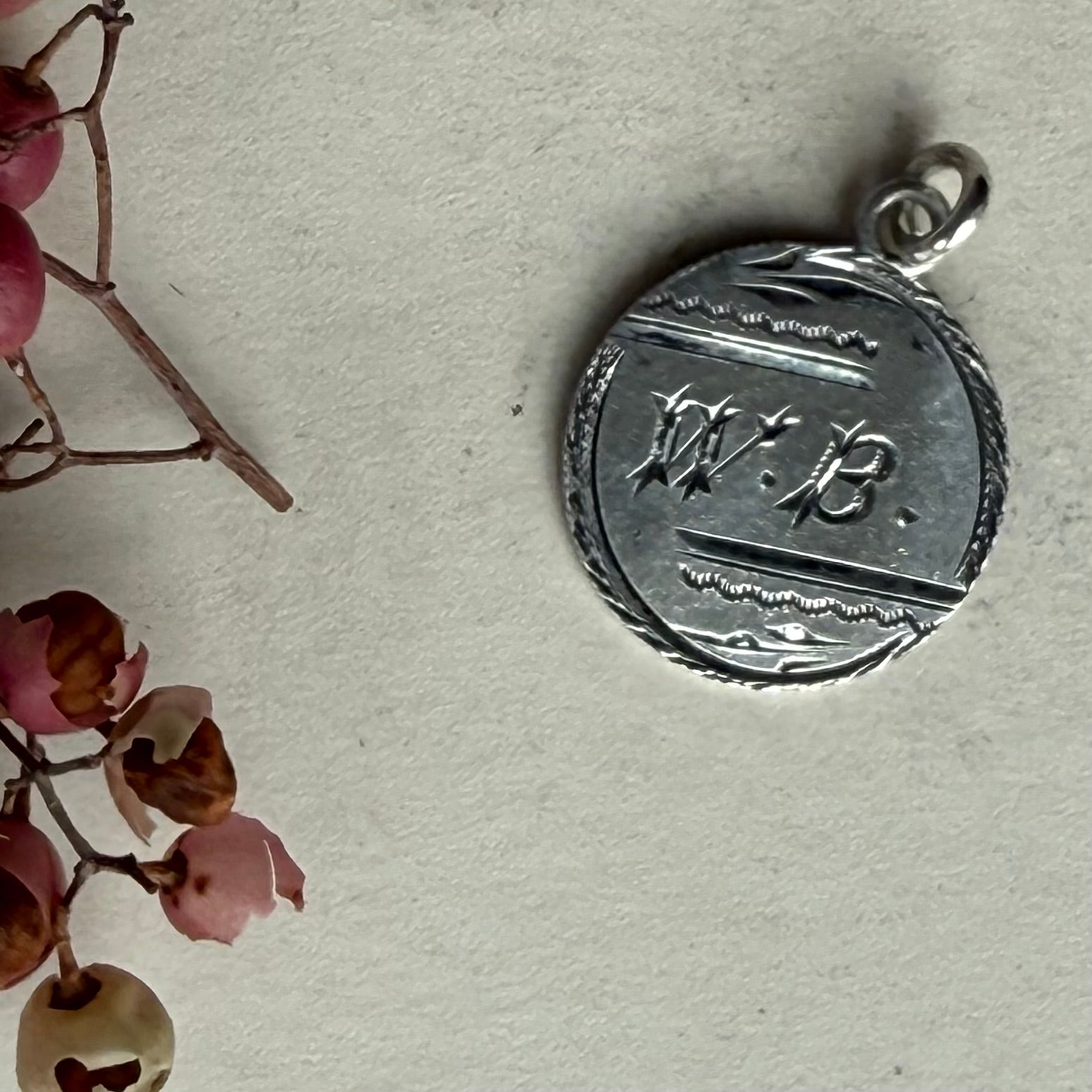 Victorian WB Love Token Charm