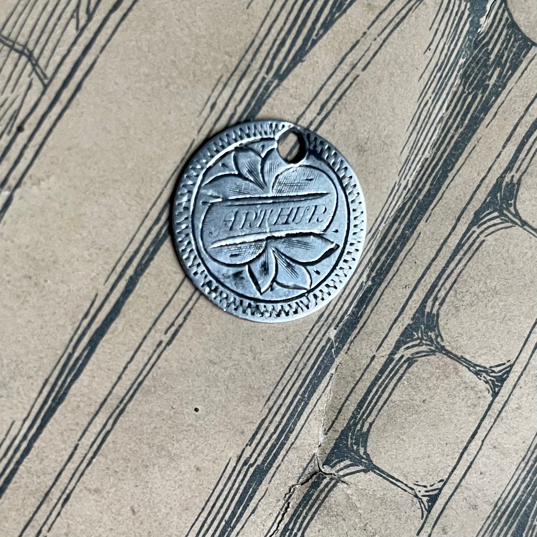 Arthur Love Token Charm