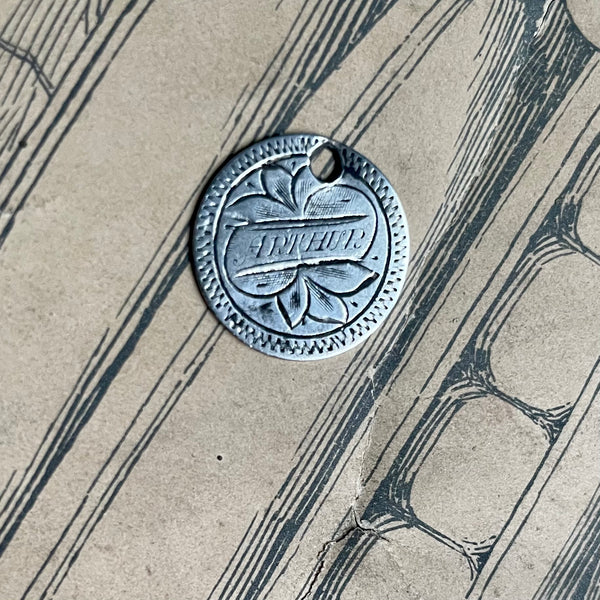Arthur Love Token Charm
