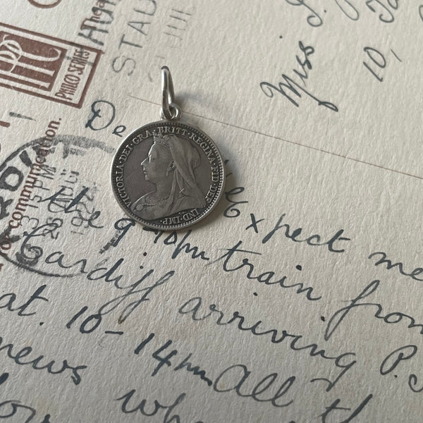 Victorian Ethel Love Token Charm