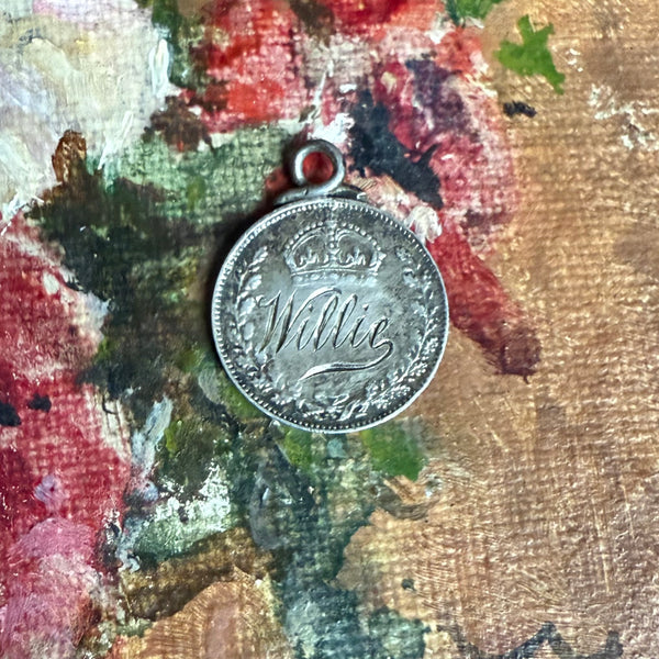 Victorian Willie Love Token Charm