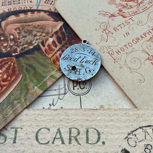 Victorian Good Luck SHG Love Token Charm
