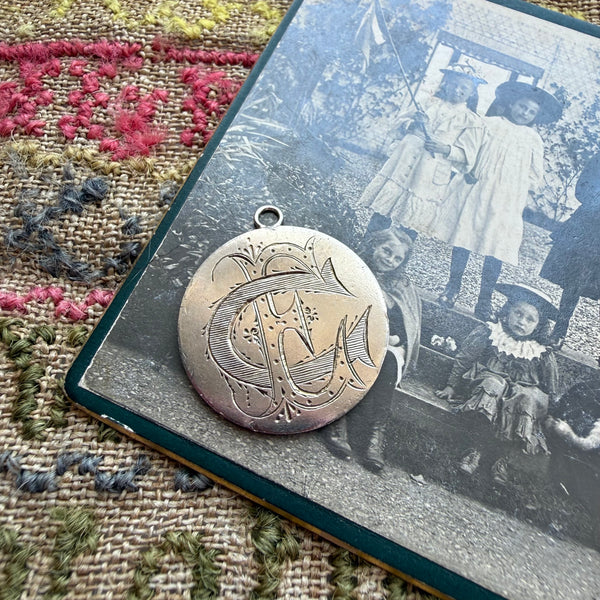Victorian EC/CE Love Token Charm