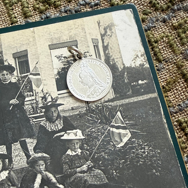 Victorian Father Love Token Charm