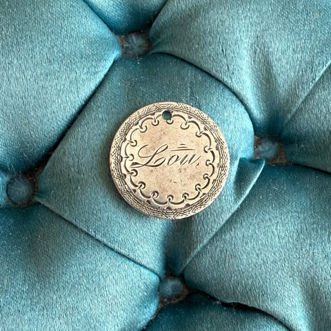 Victorian Lou Love Token Charm