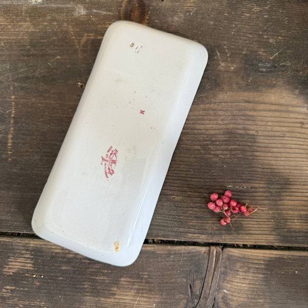 French Antique Rectangle Dish