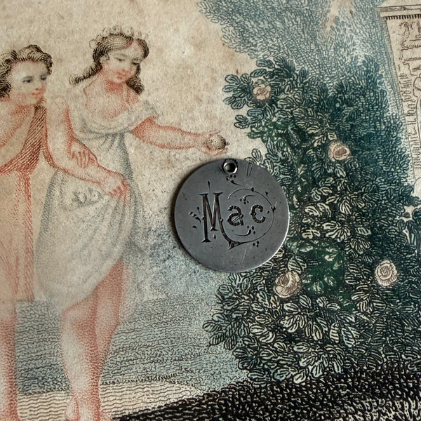 Victorian Mac Love Token Charm
