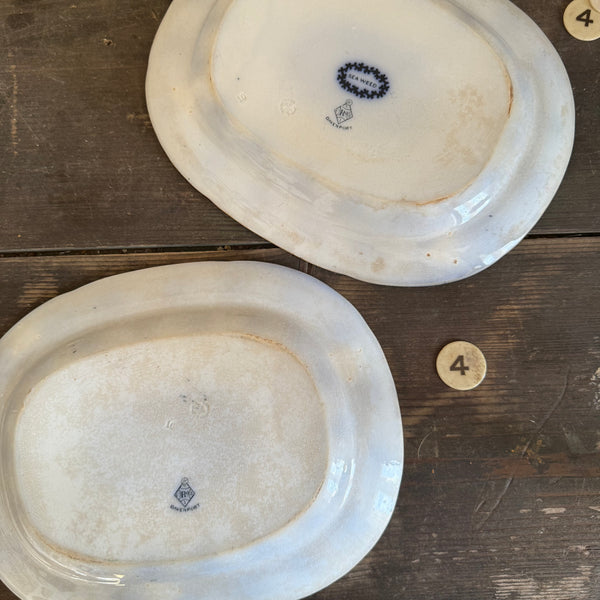 RESERVED. Antique Transferware Plate