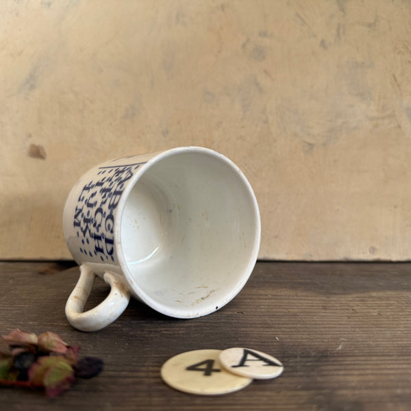 Childs Victorian Alphabet Mug