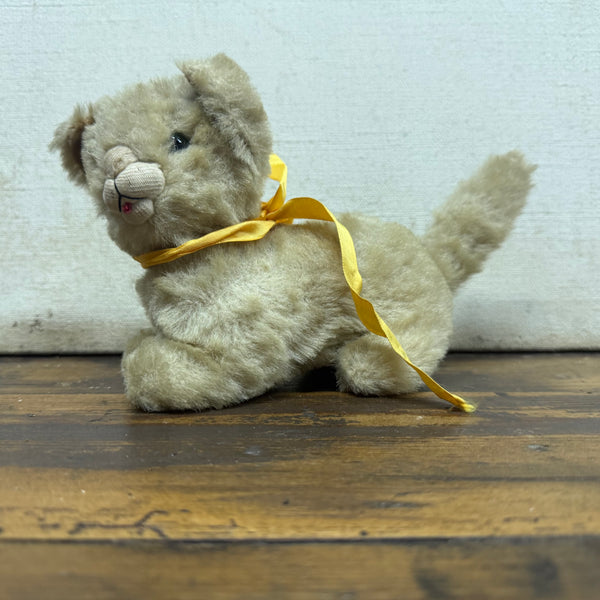 Antique Straw-filled Cat