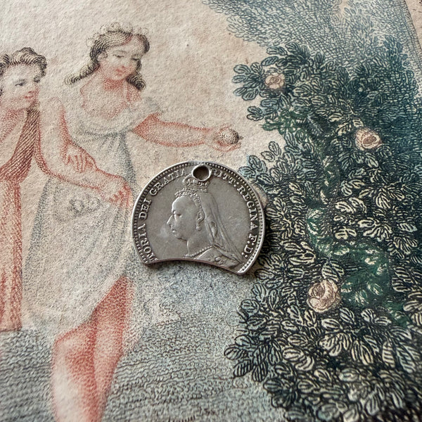Victorian CW Love Token Charm