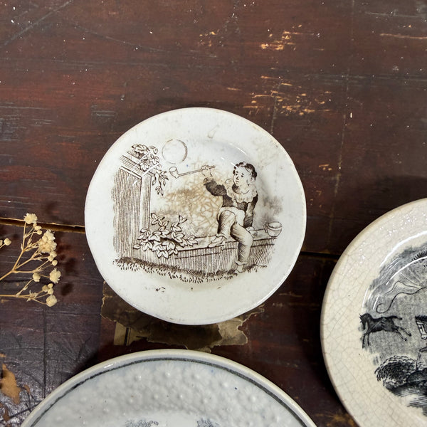 Antique Victorian Transfer Plate