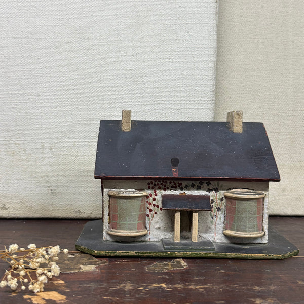 Antique Cottage Money Box