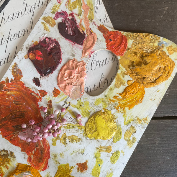 Vintage Painters Palette