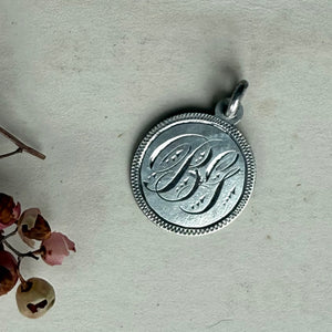 Victorian Bird & BG Love Token Charm