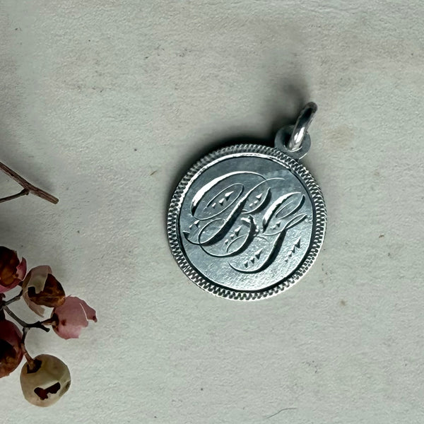 Victorian Bird & BG Love Token Charm