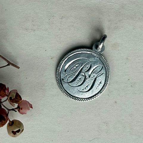 Victorian Bird & BG Love Token Charm