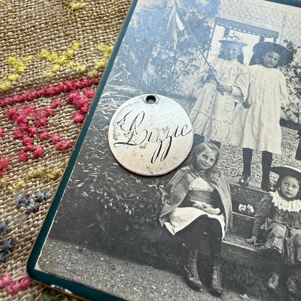 Victorian Lizzie Love Token Charm