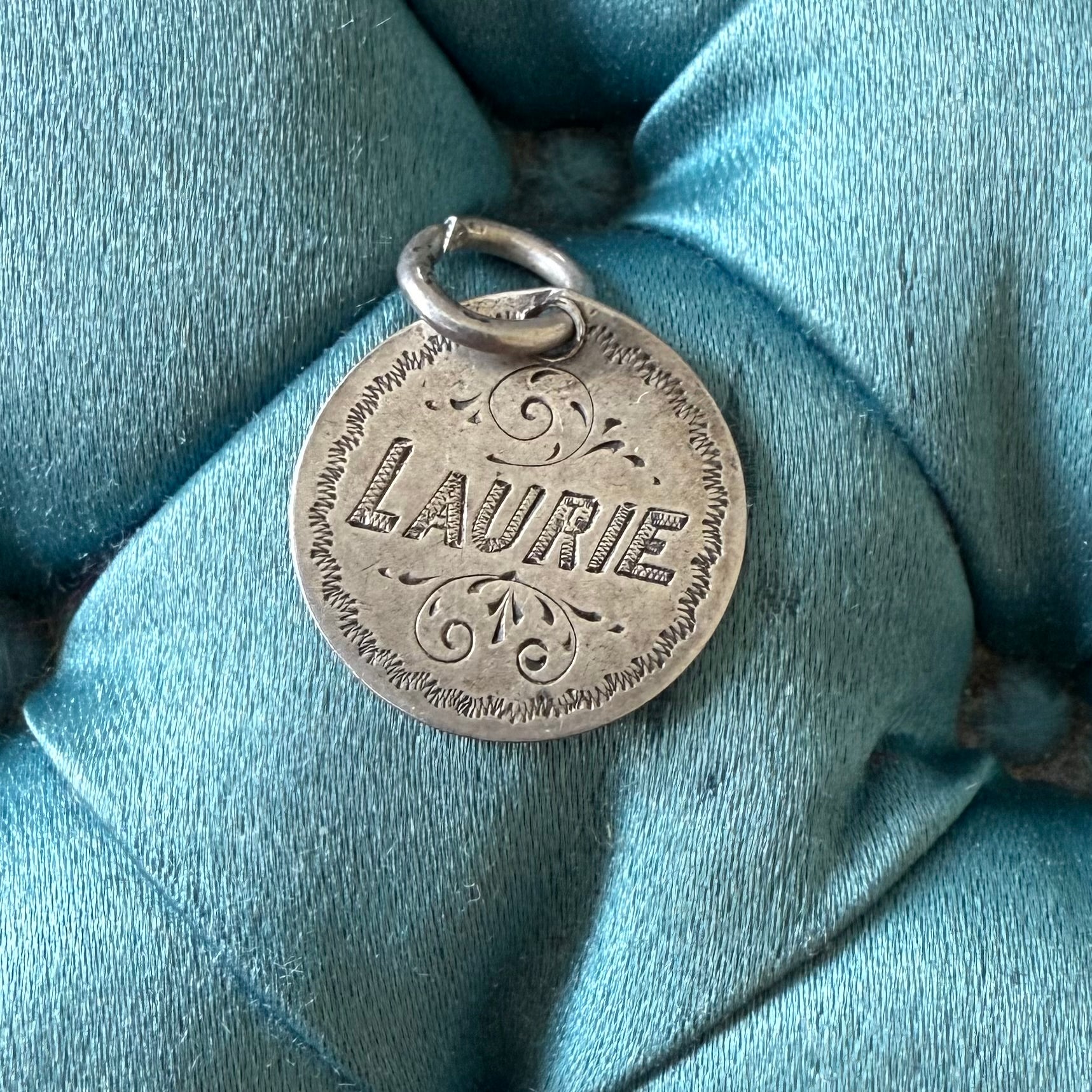 Victorian Laurie Love Token Charm