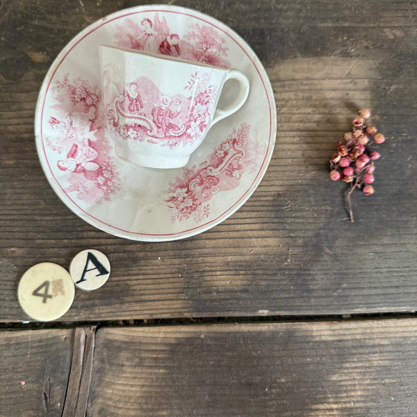 Victorian Childs Tea cup & Saucer