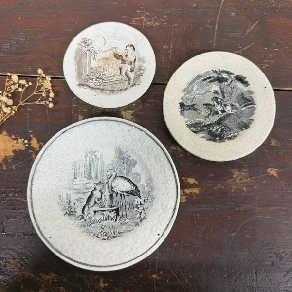 Antique Victorian Transfer Plate