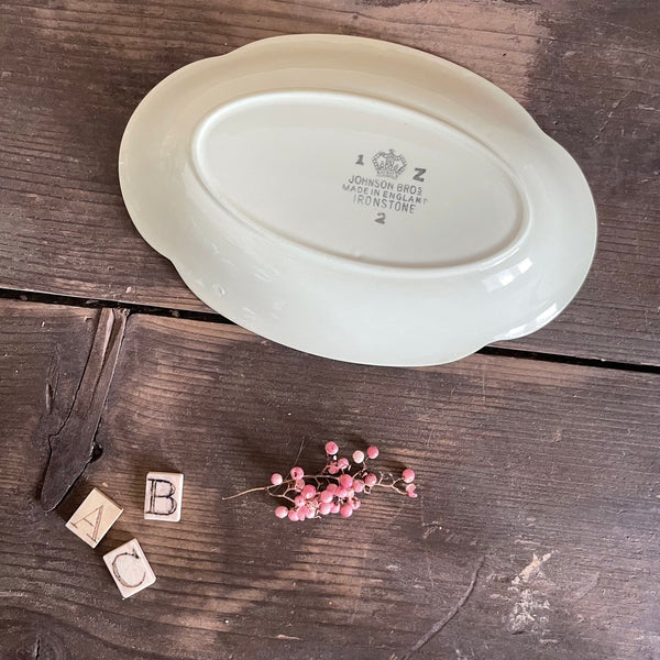 Antique Ironstone Dish