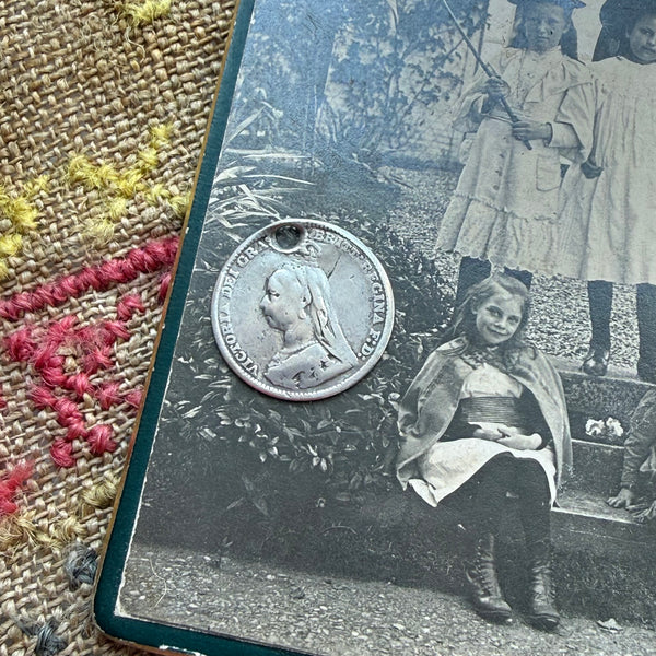 Victorian Mary Love Token Charm