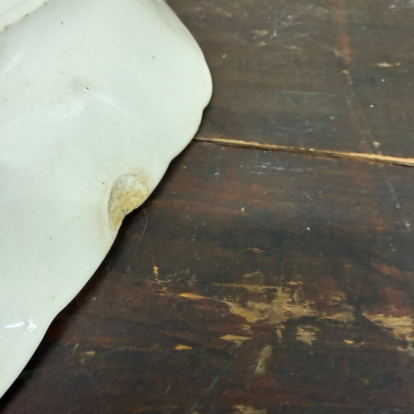 Antique French Ceramic Tray Dish
