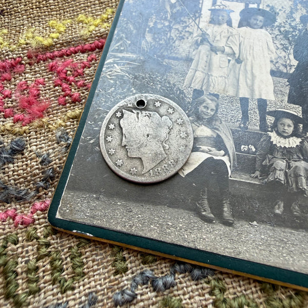 Victorian Mabel 1906 Love Token Charm
