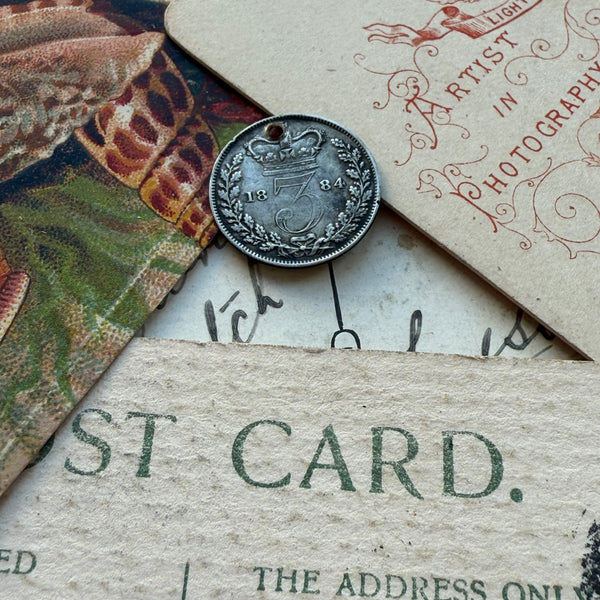 Victorian CA Love Token Charm