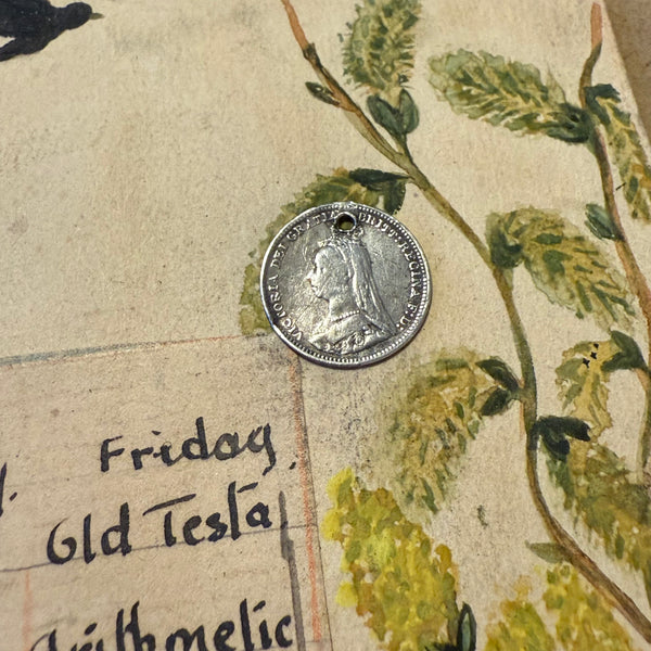 Victorian Rosa Love Token Charm