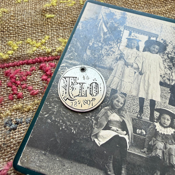 Victorian Flo Love Token Charm