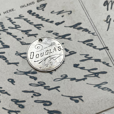 Victorian Douglas Love Token Charm